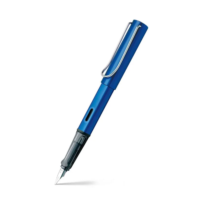 Lamy AL-Star 028 Fountain Pen Extra Fine Blue Ocean With Chrome Metal Clip