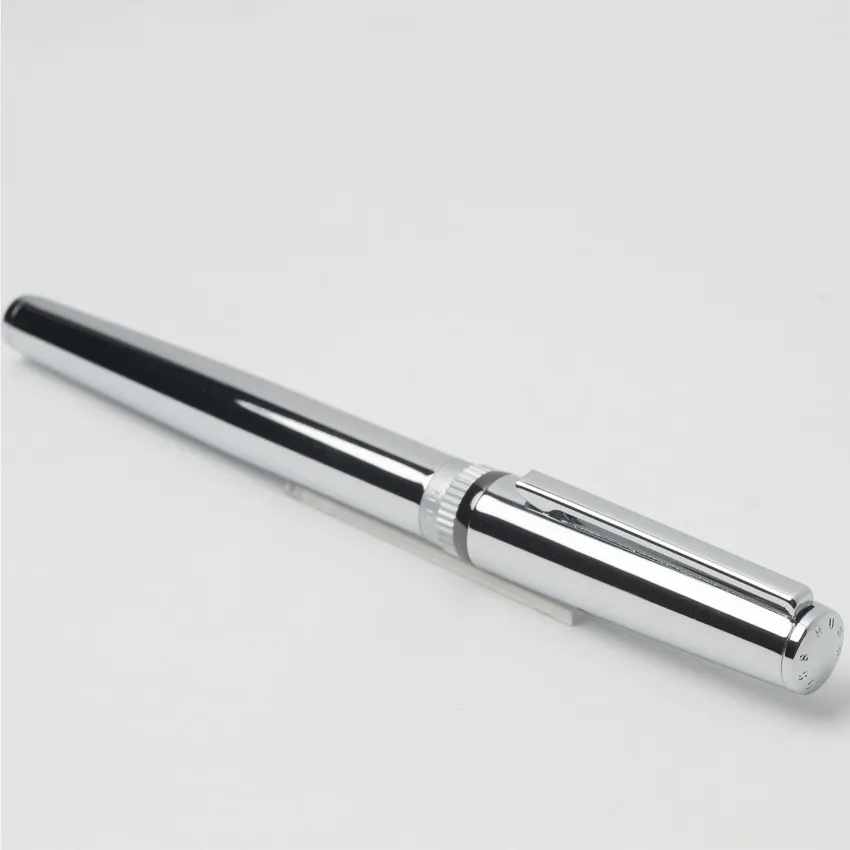 Hugo Boss Gear Metal Chrome Rollerball Pen