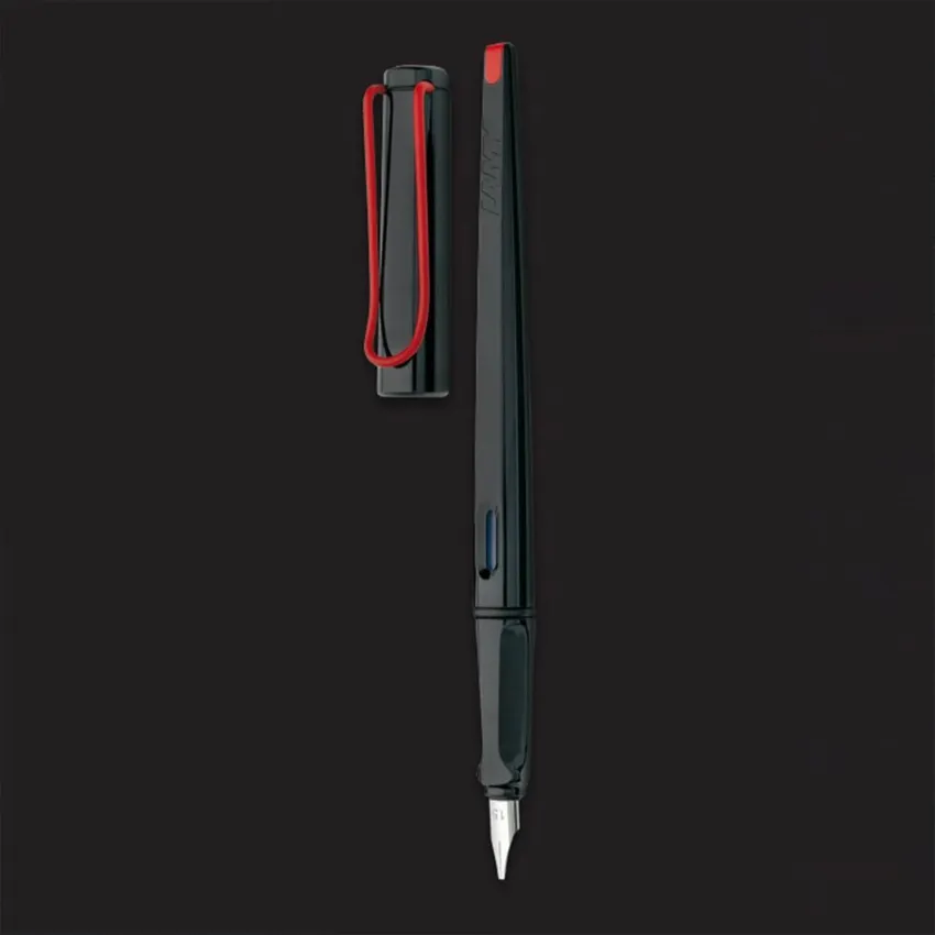 Lamy Joy 015 Calligraphy 1.5 Mm Black With Red Clip