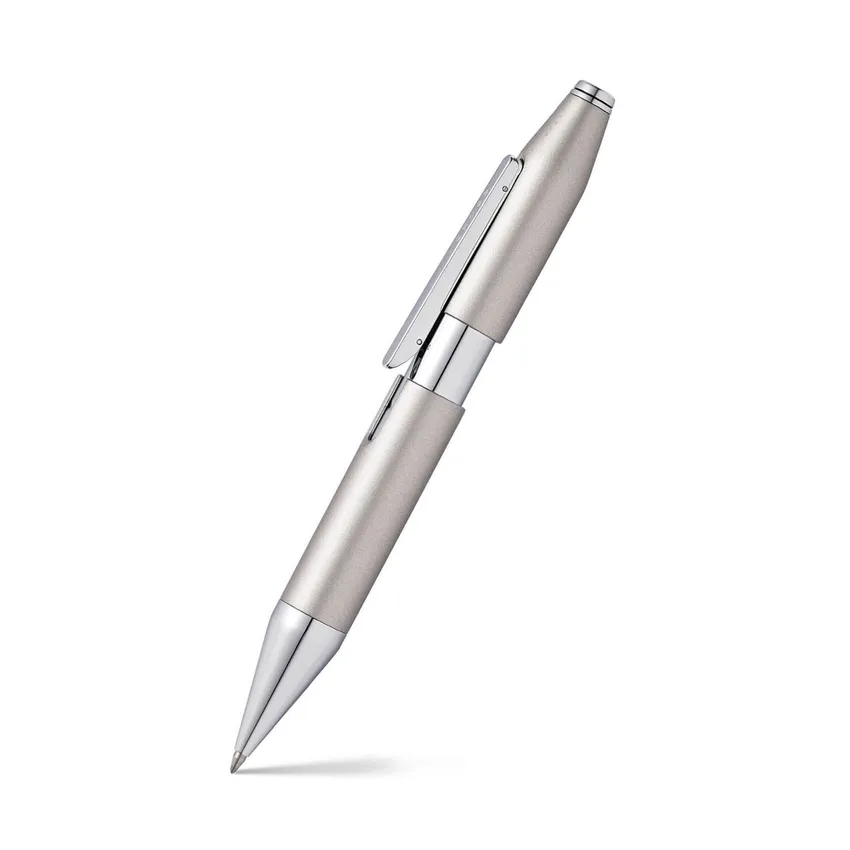 Cross AT0725-2 Cross X Rollerball Pen Graphite Grey with Chrome Trims