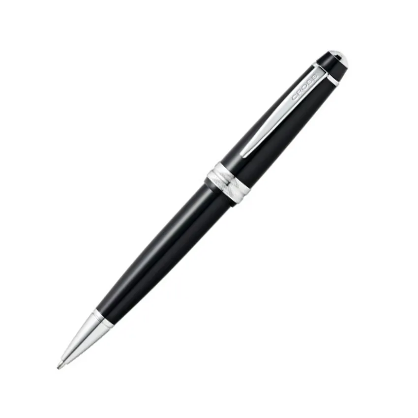 Cross AT0742-1 Bailey Light Ballpoint Pen Black with Chrome Trims