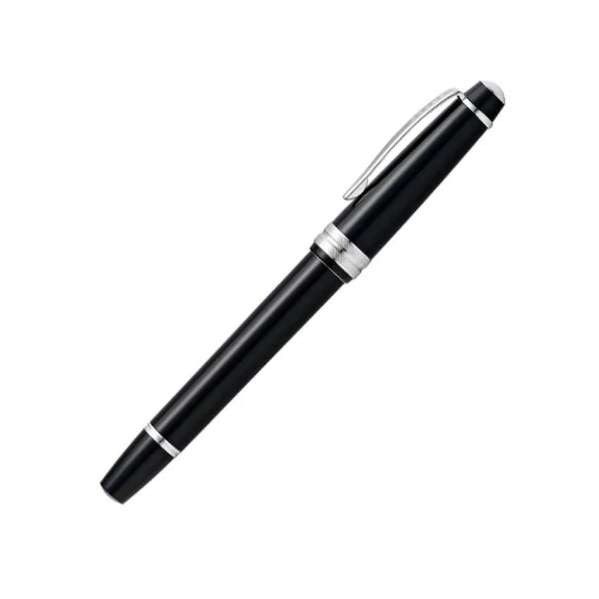 Cross AT0745-1 Bailey Light Rollerball Pen Black with Chrome Trims