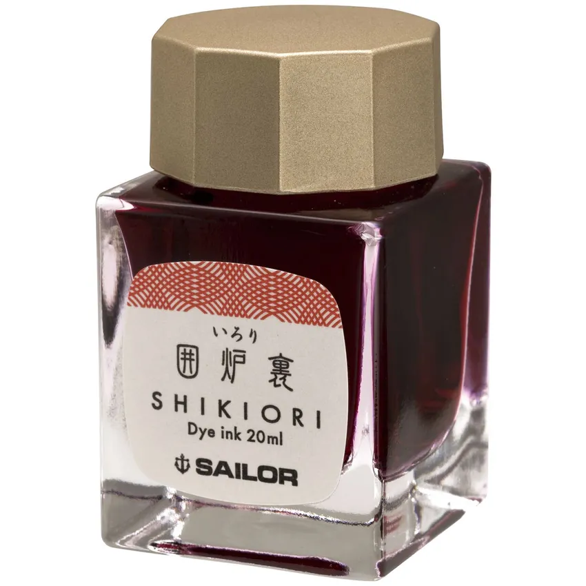 Sailor Shikiori Bottled Ink 20 ml - Light Red
