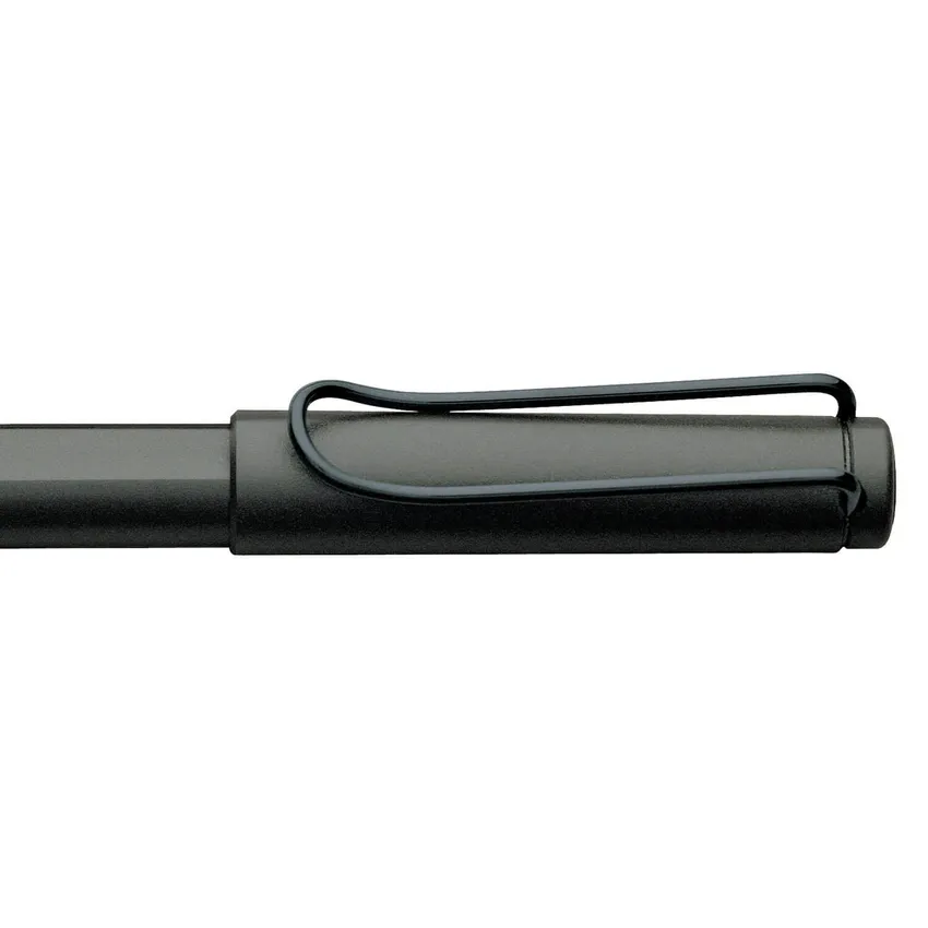 Lamy Safari 017 Fountain Pen Broad Matte Black With Black Plated Clip