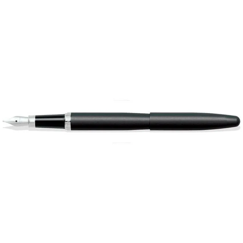 Sheaffer A 9405 VFM Fountain Pen (Fine) Matte Black with Chrome-Plated Trim