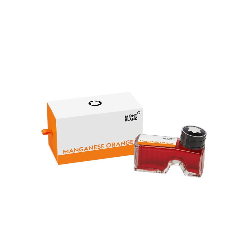 Montblanc 119568 Ink Bottle (60 ml) Manganese Orange