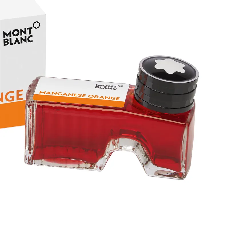 Montblanc 119568 Ink Bottle (60 ml) Manganese Orange