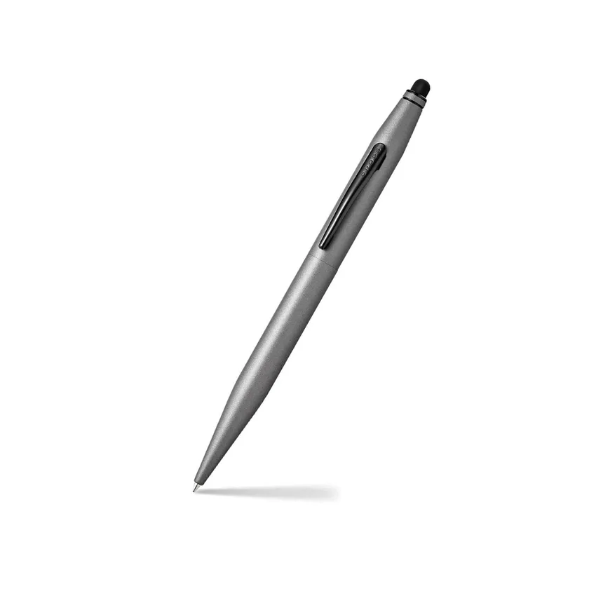 Cross Tech 2 Ballpoint Pen With Stylus Titanium Gray