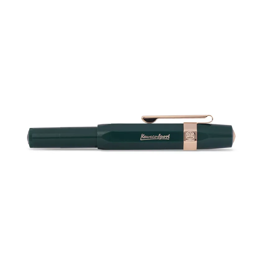 Kaweco Classic Sport Medium Fountain Pen with Optional Clip Green