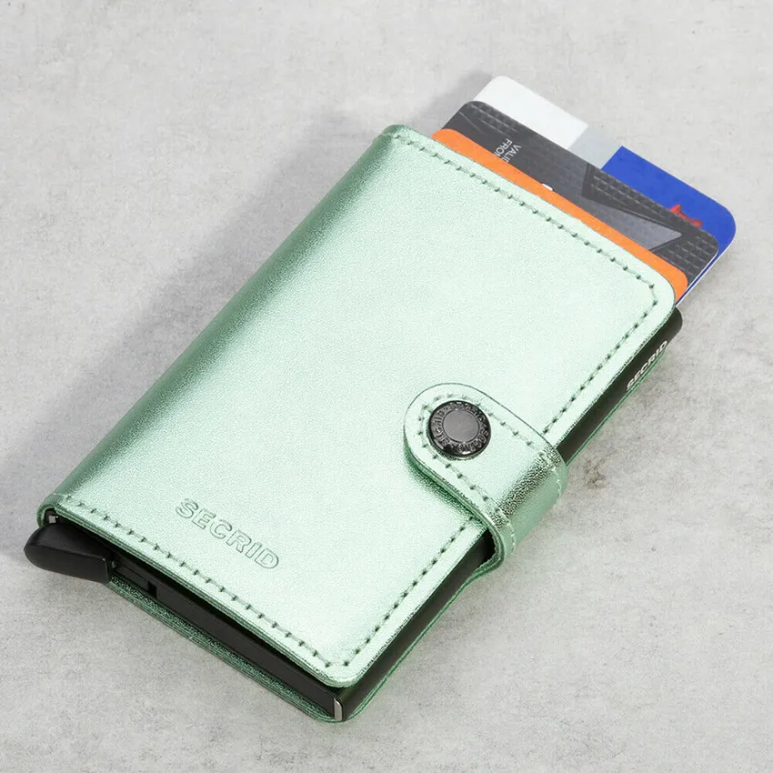 Secrid Miniwallet Metallic Green