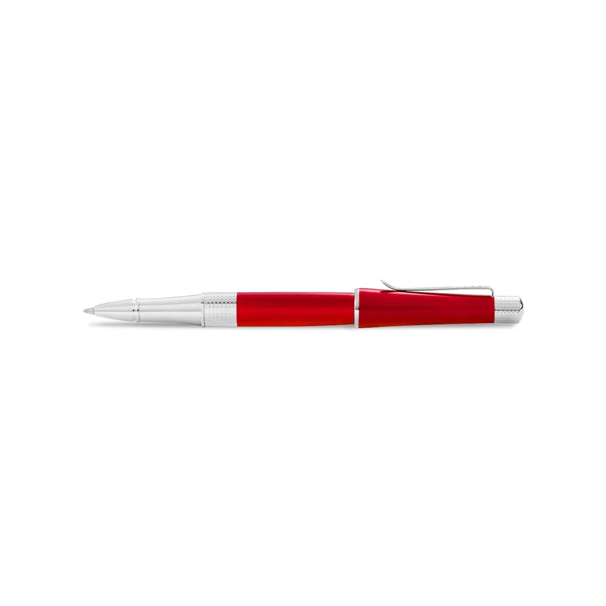 Cross AT0495-27 Beverly Translucent Lacquer Rollerball Pen Red