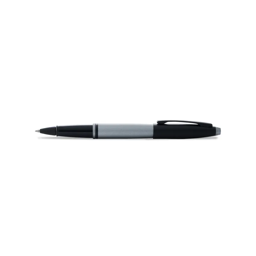 Cross AT0115-26 Calais Lacquer Rollerball Pen Gray And Black