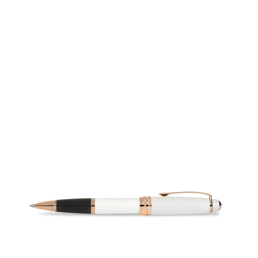 Cross Bailey Lacquer Rollerball Pen Pearlescent White