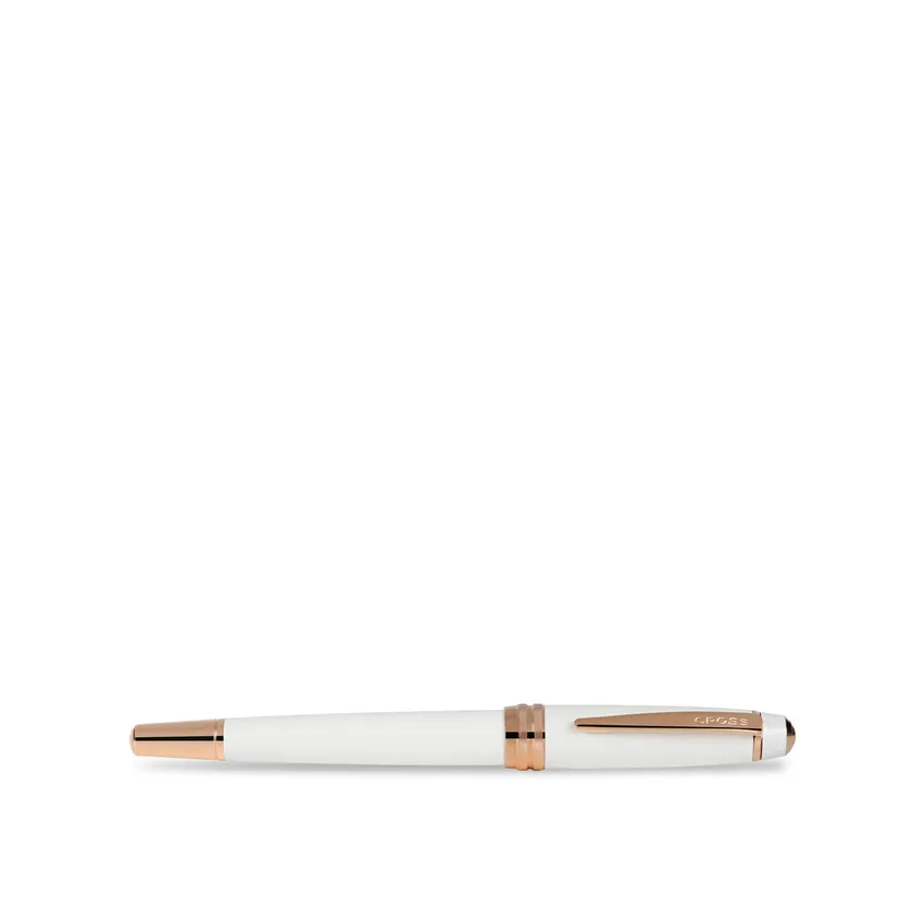 Cross Bailey Lacquer Rollerball Pen Pearlescent White