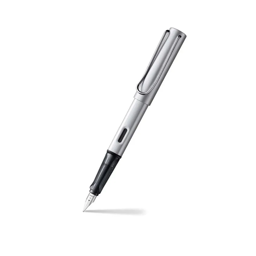 Lamy AL-star 025 Fountain Pen (Medium) - silver with Chrome Metal Clip
