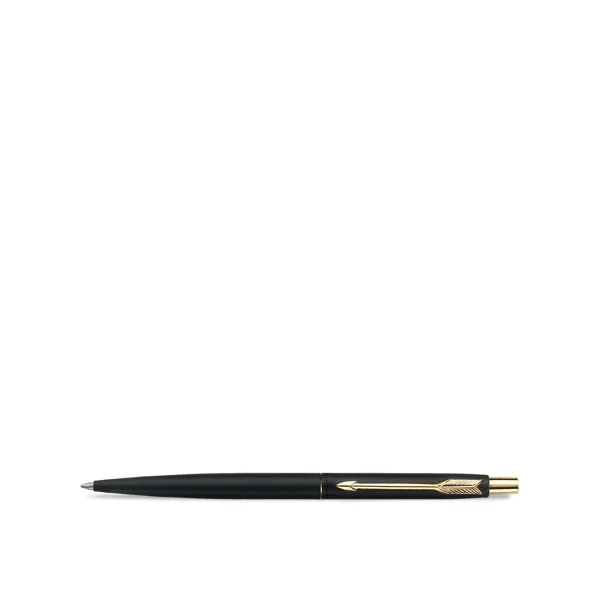 Parker Classic Ballpoint Pen with Gold Trims - Matte Black