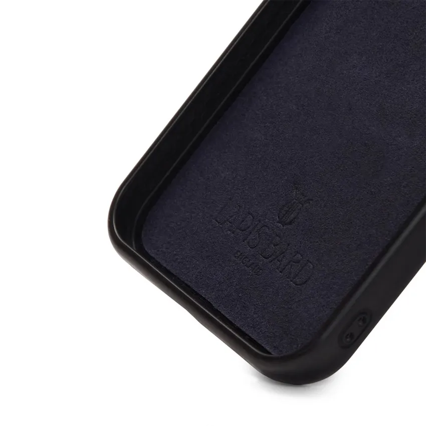 Lapis Bard Belgravia Leather iPhone 13 Pro Case - Black