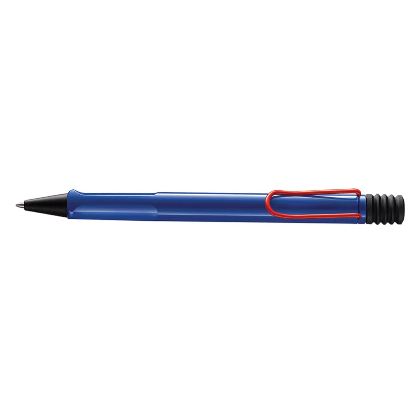 Lamy 214 Safari 2022 Special Edition Ballpoint Pen - Blue and Red