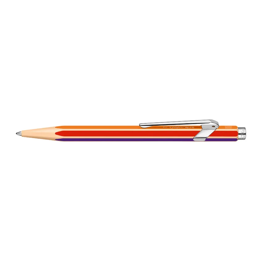 Caran d'Ache 849 2022 Limited Edition Colour Treasure Ballpoint Pen - Warm Rainbow Red