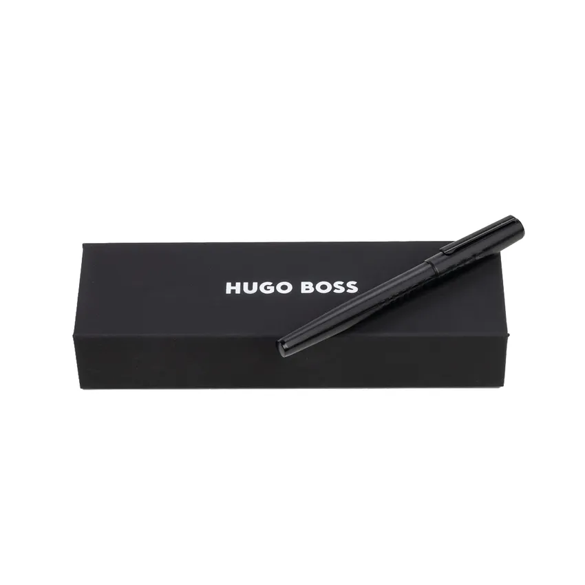 Hugo Boss Label Fountain Pen (Medium) - Black