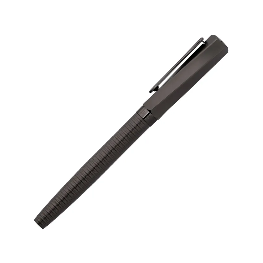 Hugo Boss Twist Fountain Pen (Medium) - Gunmetal