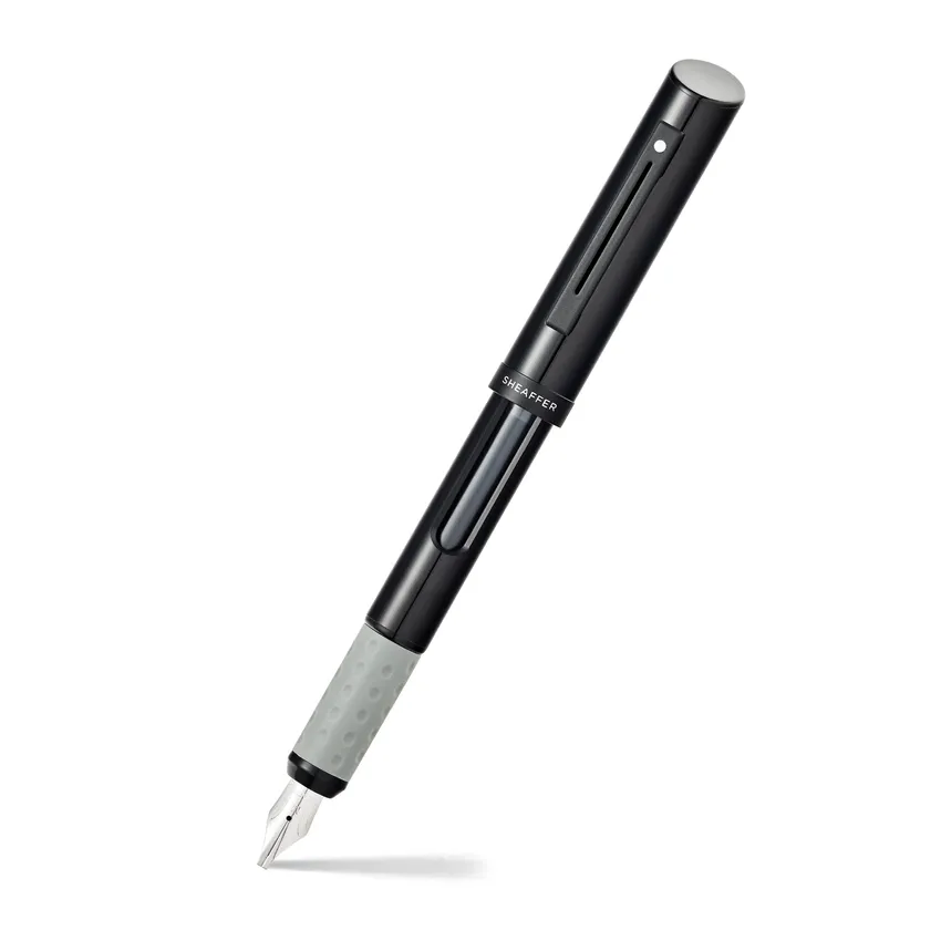 Sheaffer Calligraphy Matte Black Fountain pen with Black cap and Matte Black Trim in Hangsell - Fine