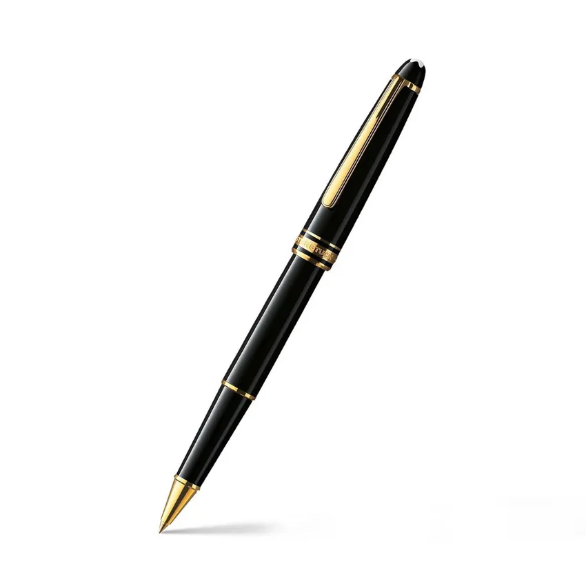 Montblanc MeisterstÃ¼ck Classique Rollerball Pen - Black With Gold Trims