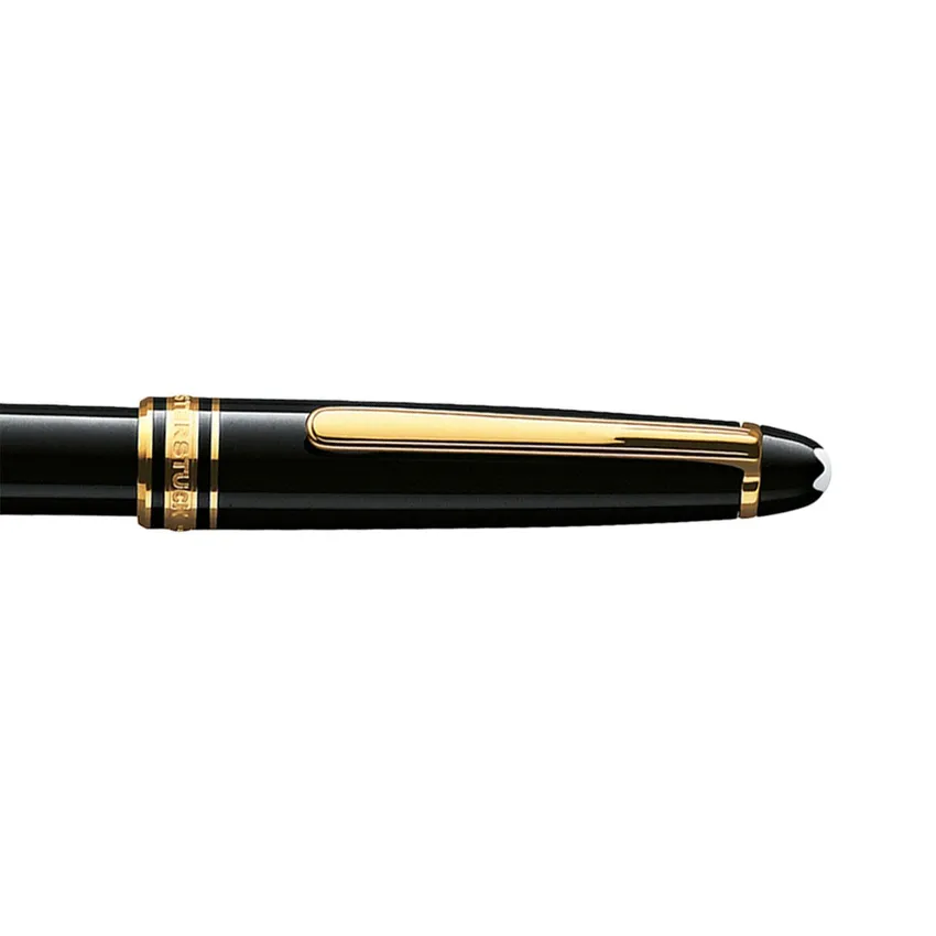 Montblanc MeisterstÃ¼ck Classique Rollerball Pen - Black With Gold Trims