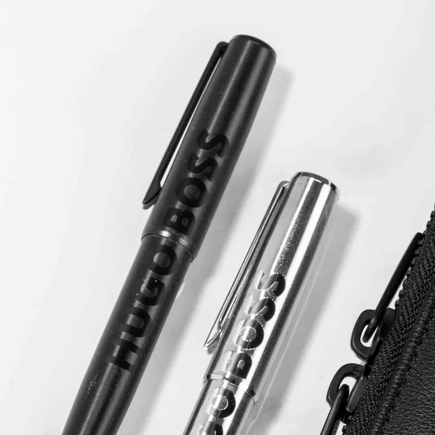 Hugo Boss Label Rollerball Pen - Black