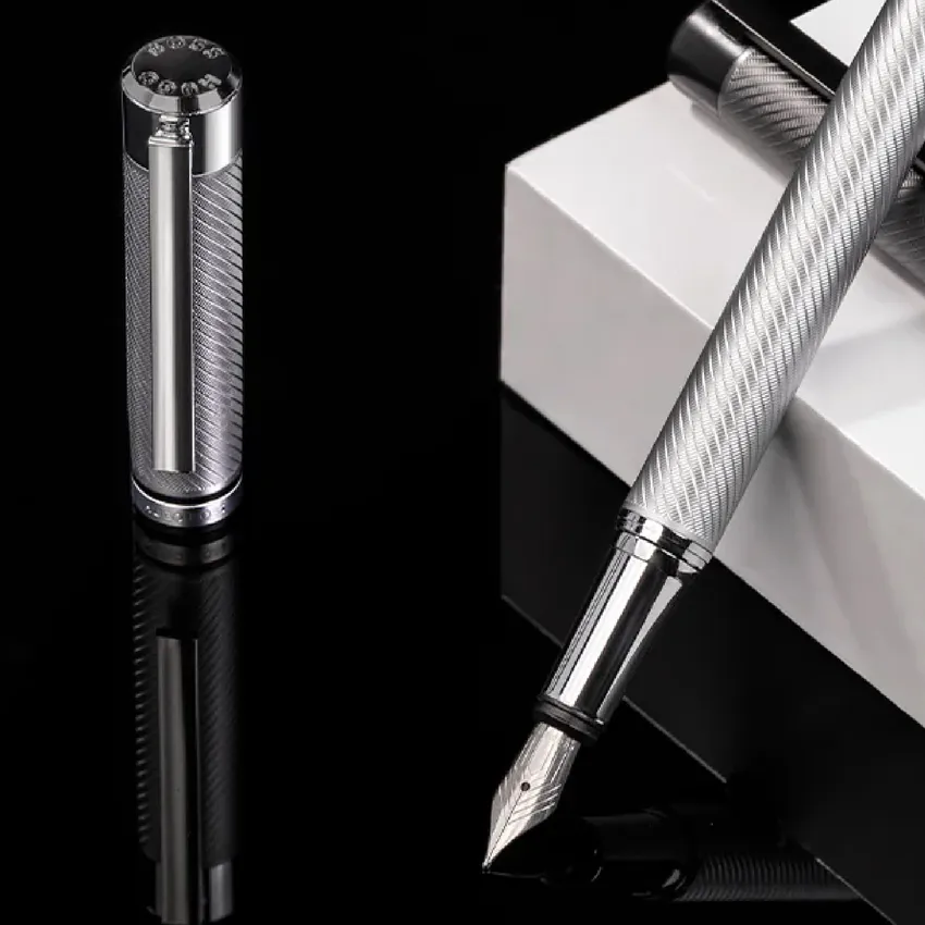 Hugo Boss Filament Rollerball Pen - Chrome