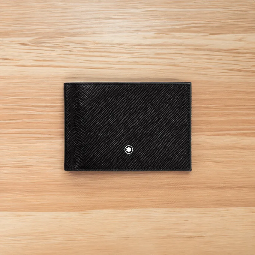 Montblanc Sartorial 6CC Wallet With Two View Pocket - Black