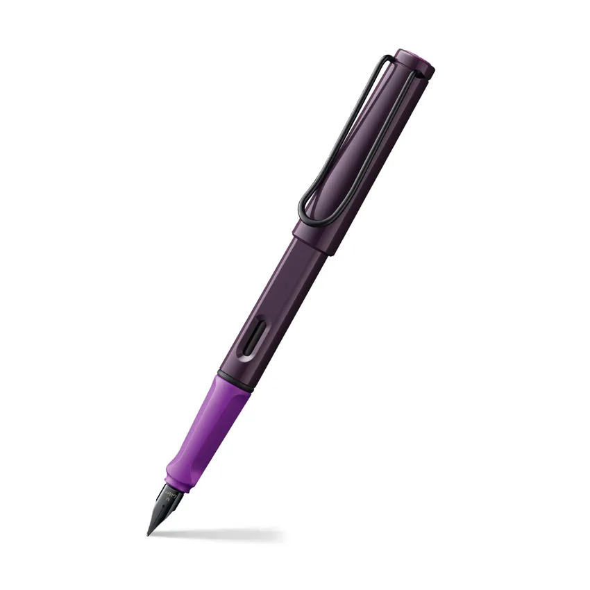 Lamy 0D8 Safari Fountain Pen Fine Violet Blackberry