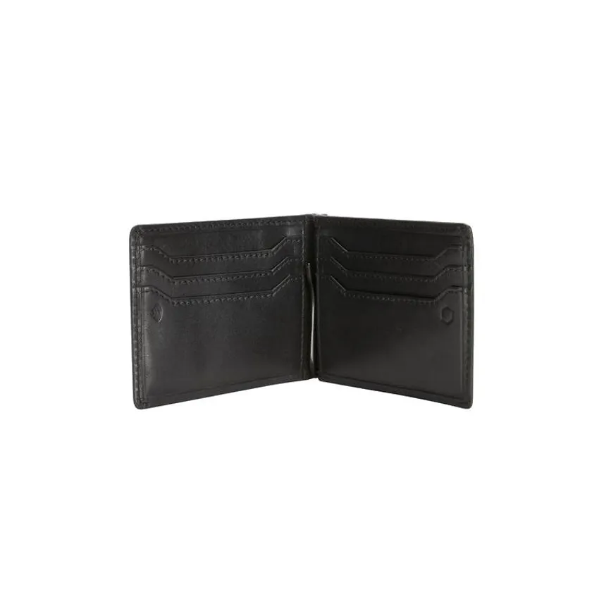 Jekyll & Hide 2792 Oxford Money Clip Wallet - Black