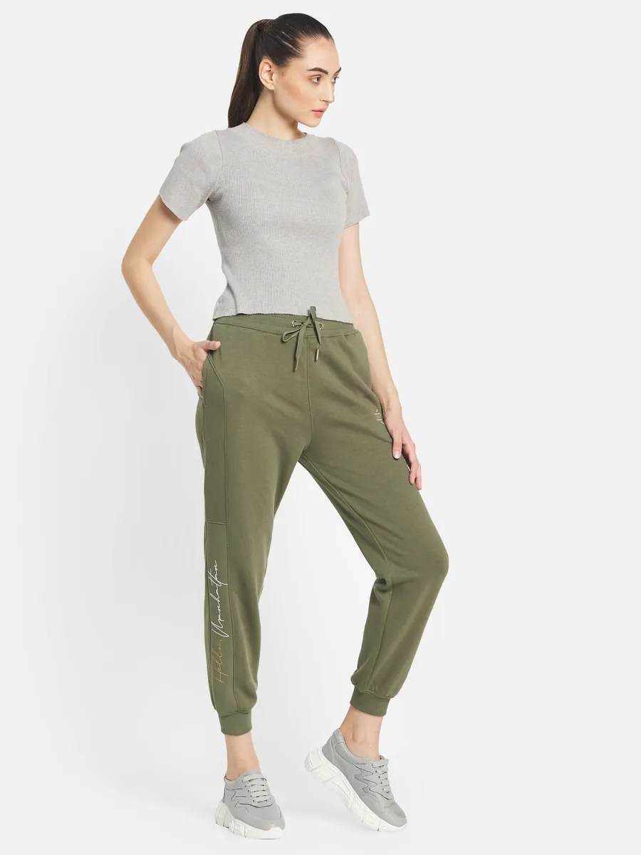 Olive best sale sweatpants womens