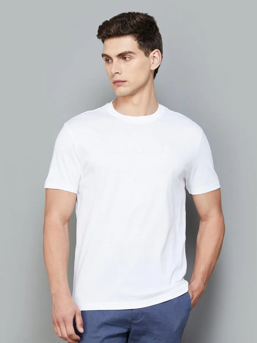 LEVIS white plain t shirt G3 MTS18675