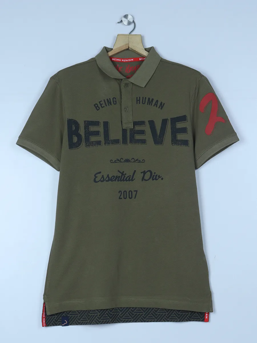 Being human army shirt new arrivals