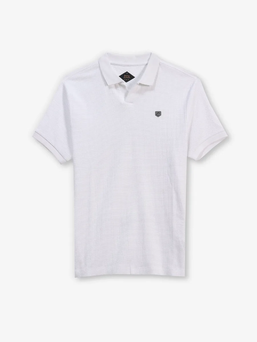 Being human white shirt top
