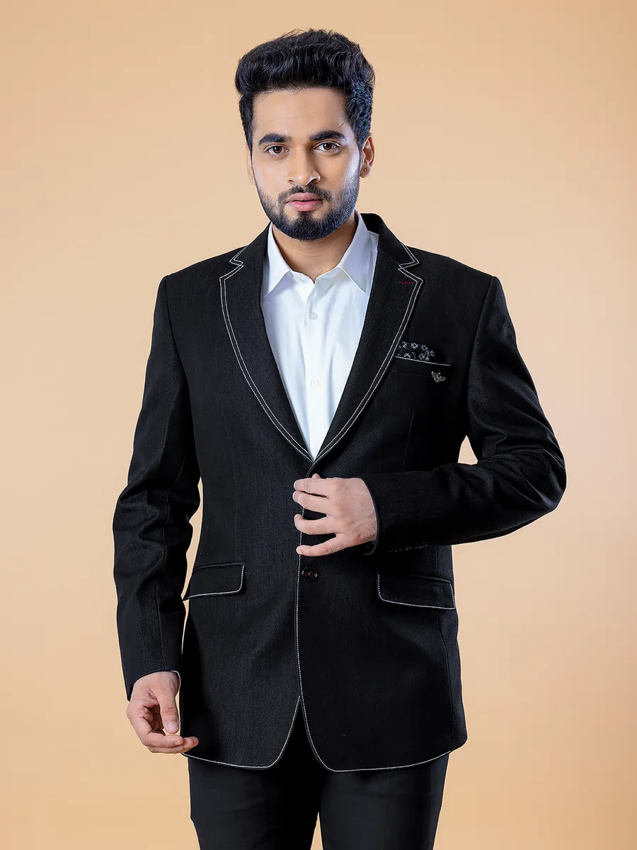 Shirt inside black blazer new arrivals