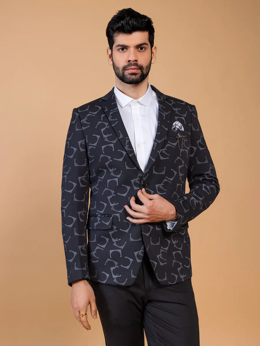 Printed blazer hotsell