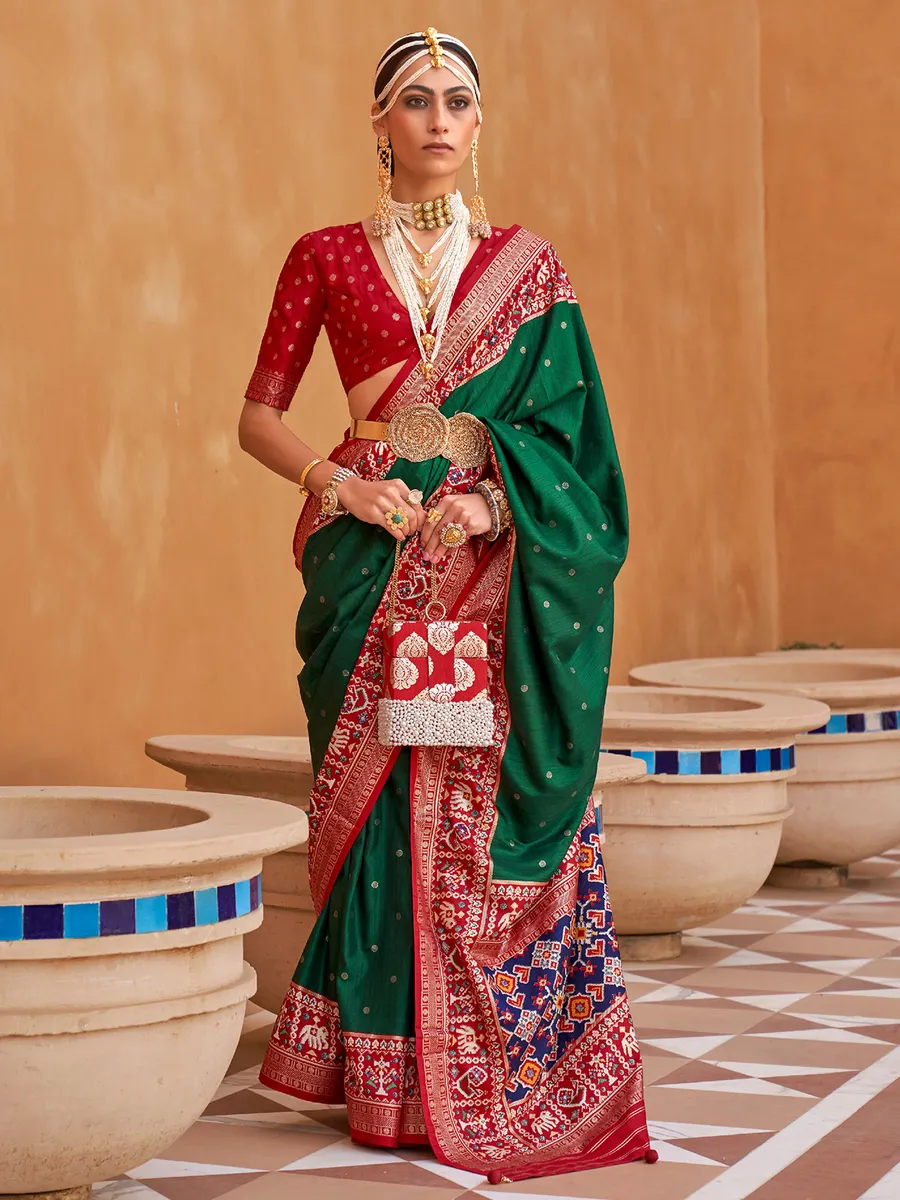 dark-green-patola-silk-saree-g3-wsa54072-united-states