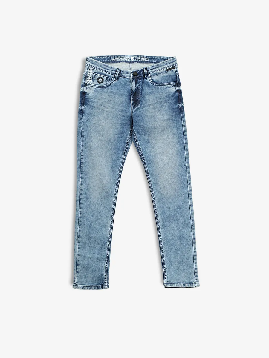 GS78 light blue washed jeans-G3-MJE5134 | United States