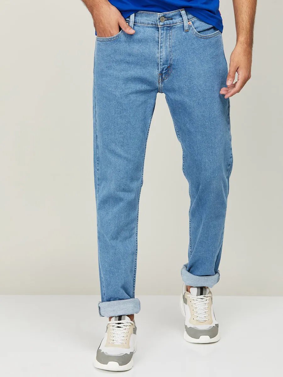 Levis light blue 511 slim fit solid jeans G3 MJE4742
