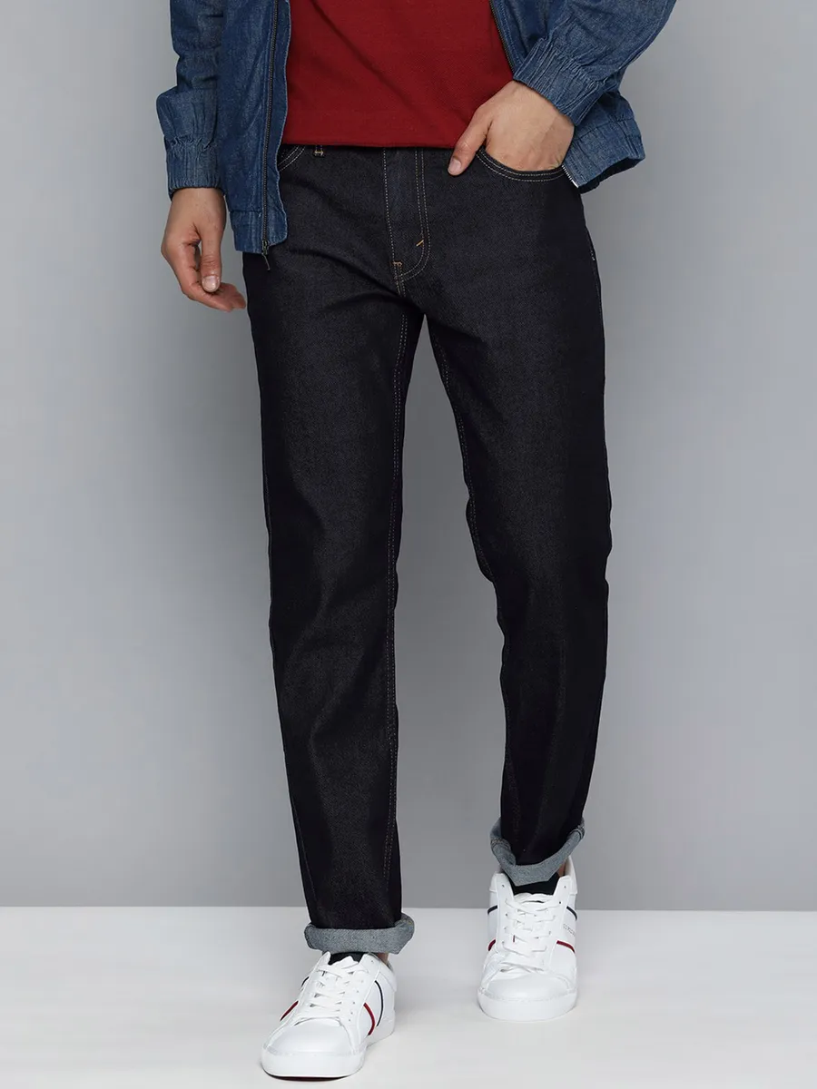 Levis jeans dark blue clearance