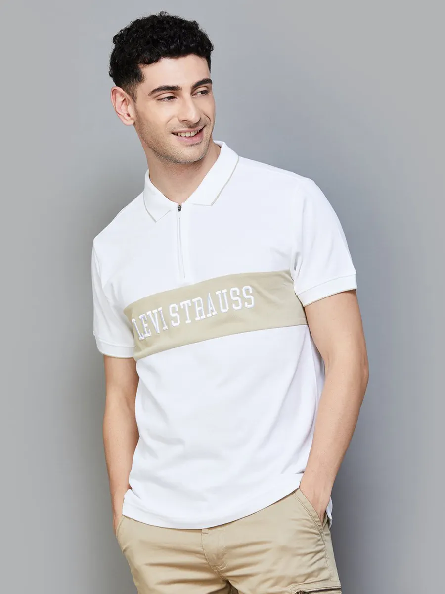 LEVIS white casual cotton t shirt for men wear G3 MTS19984 Canada