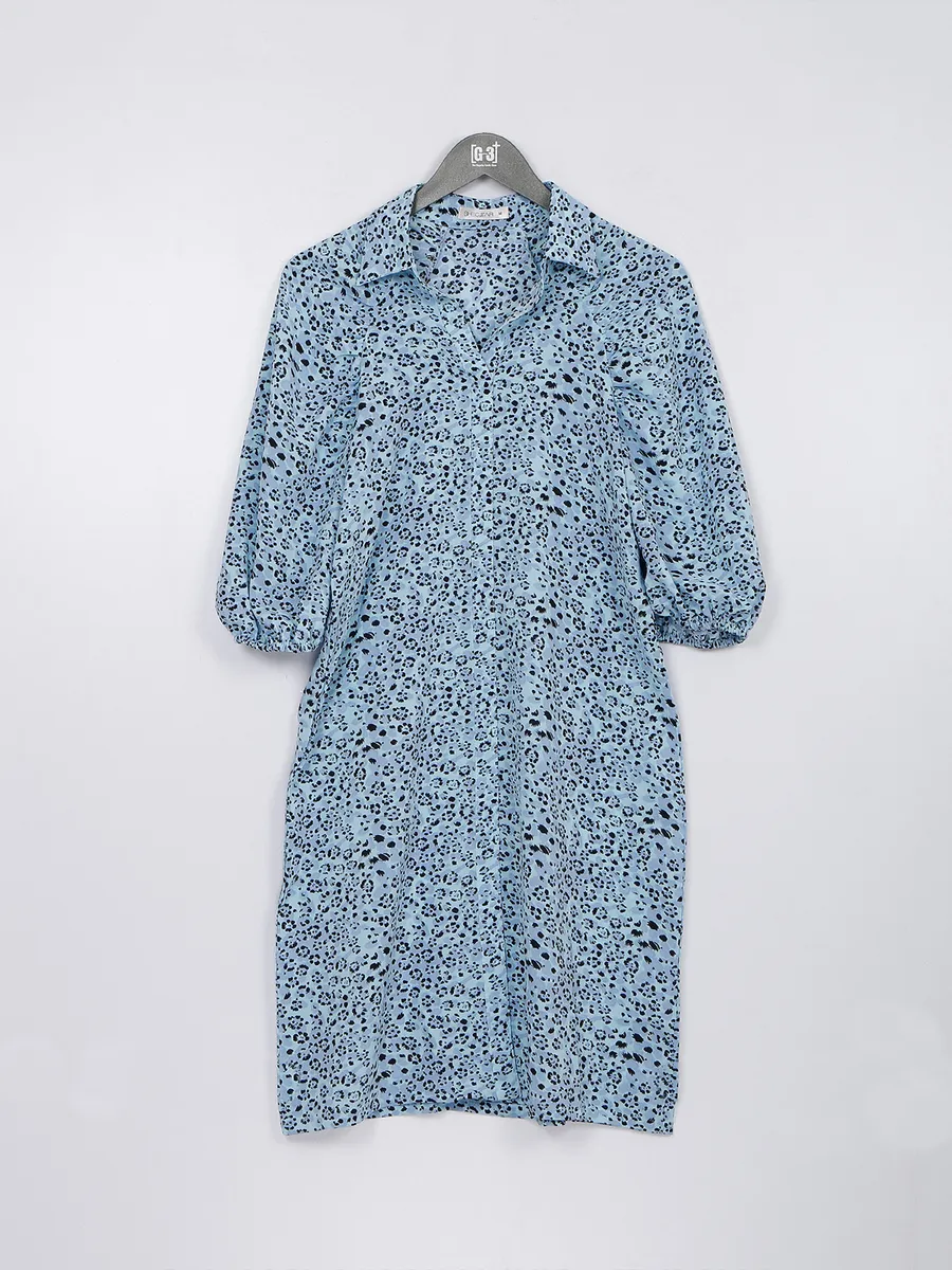Light blue casual dress hotsell