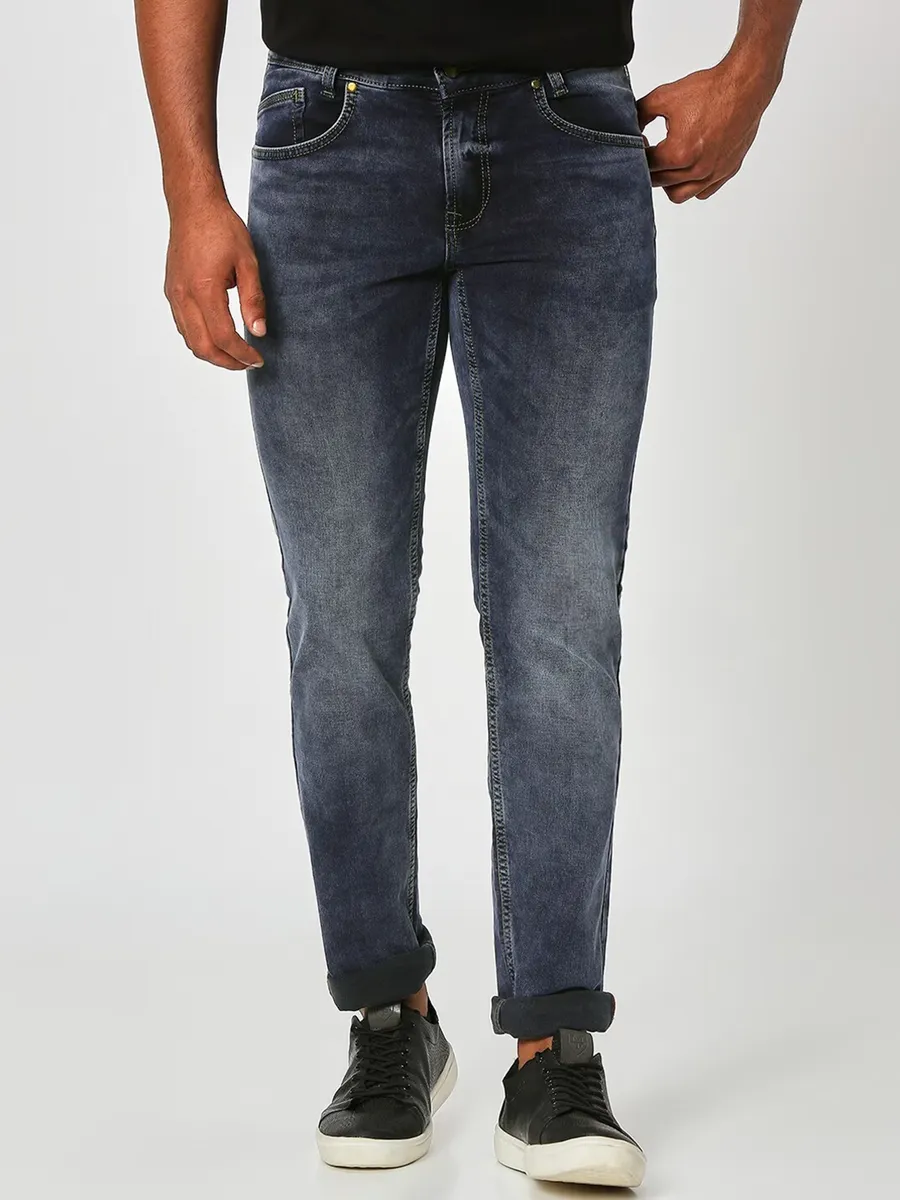 Mufti washed grey slim fit jeans in washed-G3-MJE4314 Germany