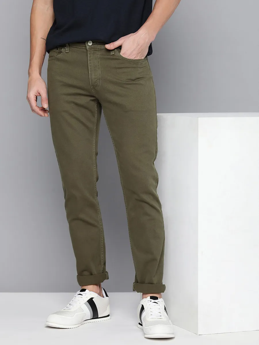 Levi's green jeans 511 sales