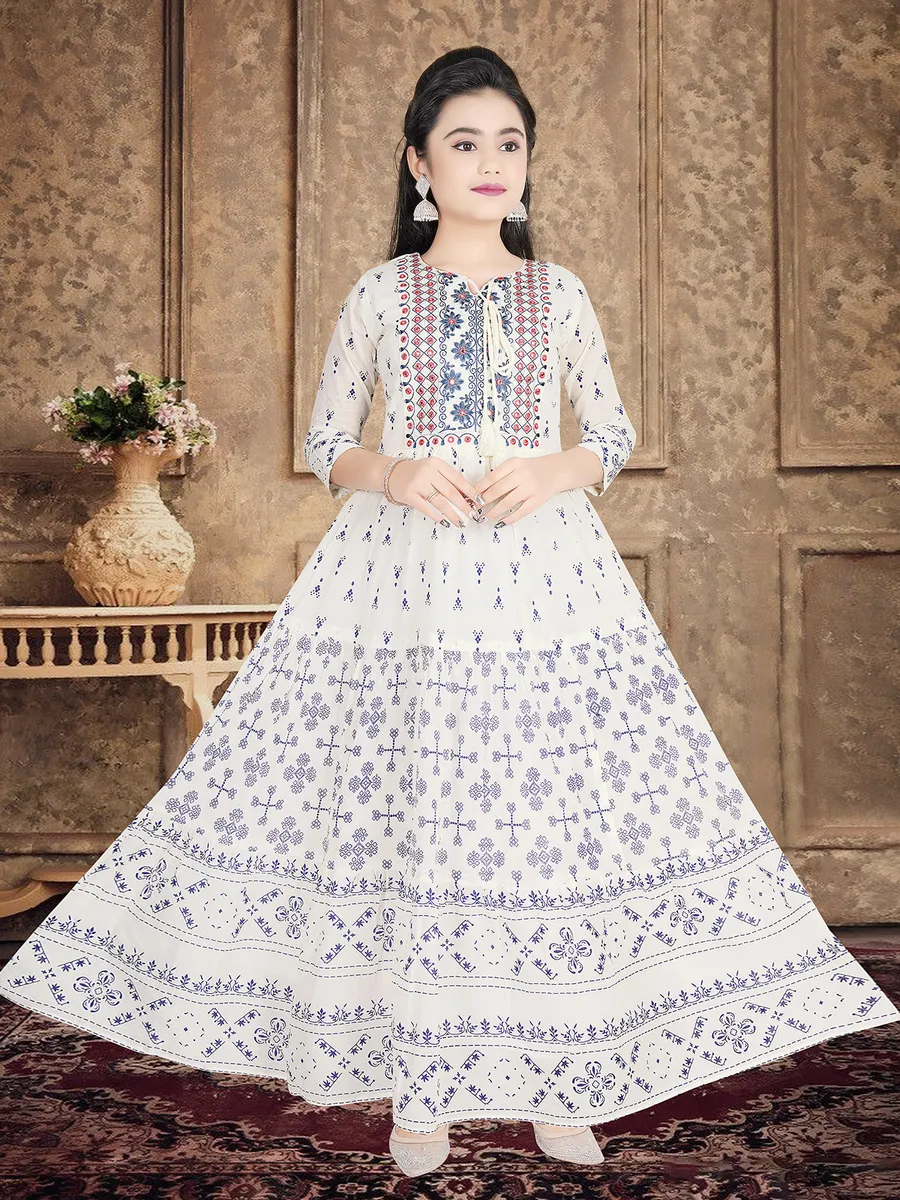 Cotton frock gown discount