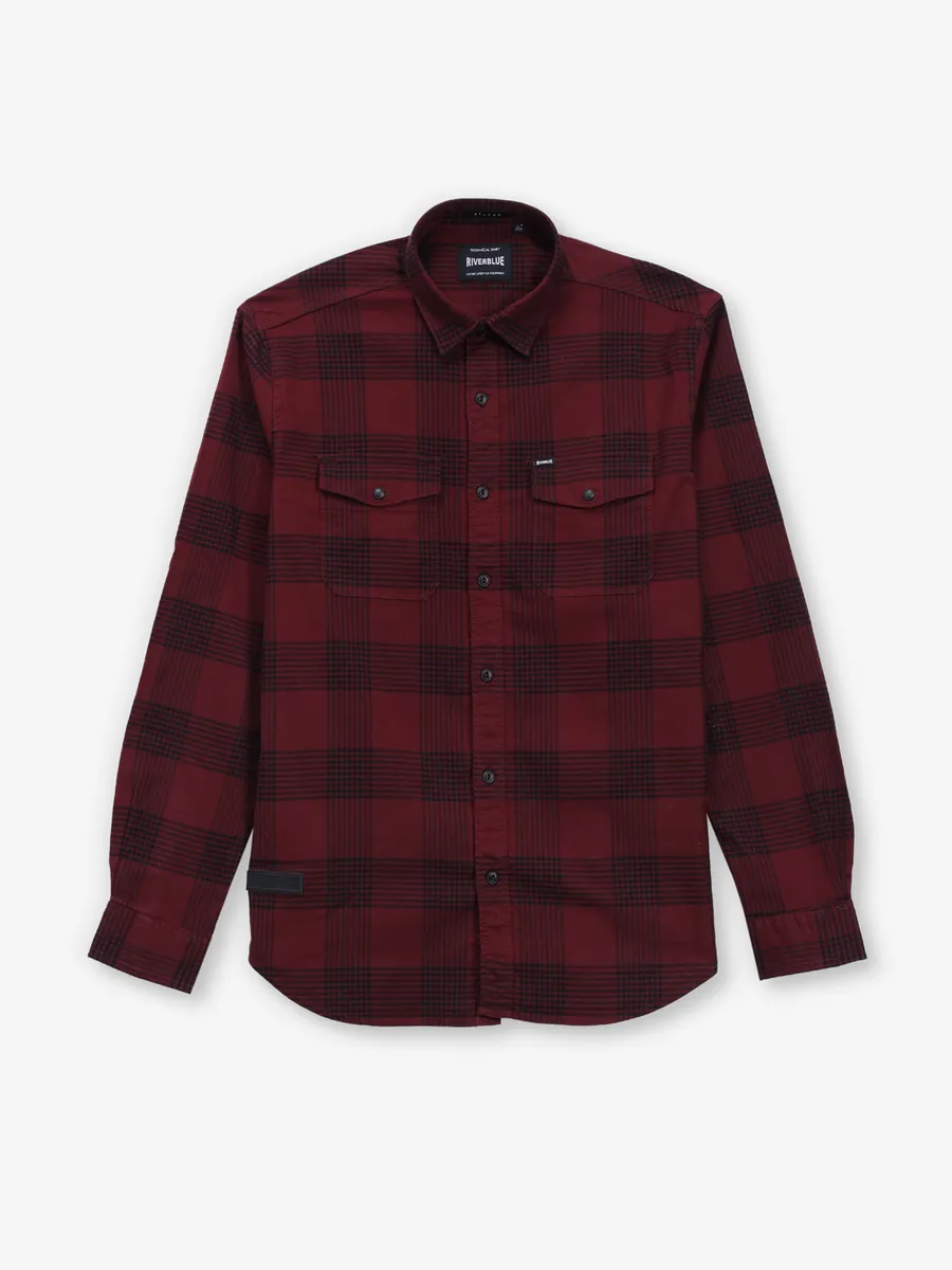【MODERNIF】Moody check shirt S-OCEAN-CHECK-NW Man: Western check shirt | Diesel