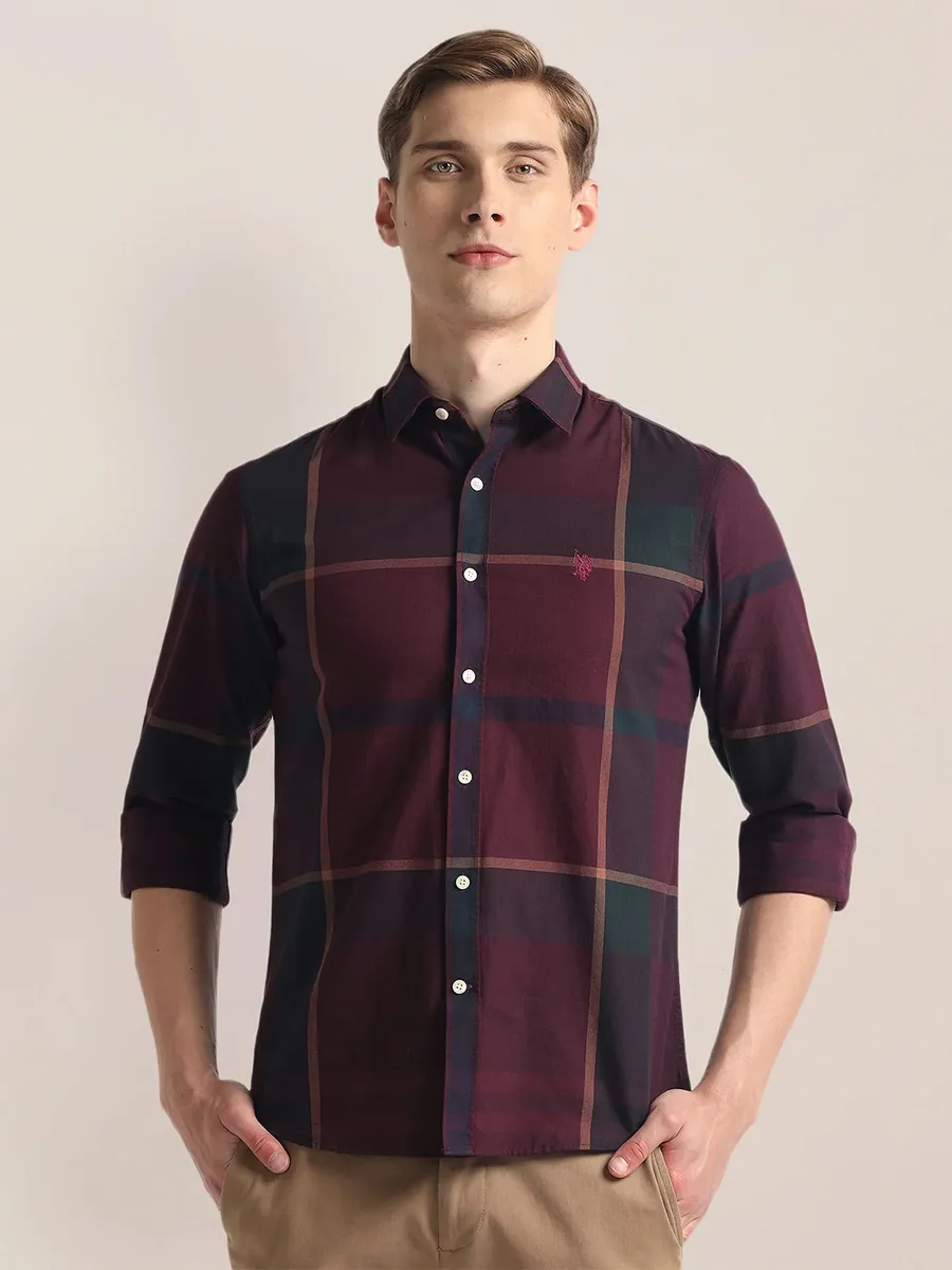 Us polo maroon shirt new arrivals